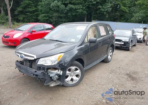 2014 Subaru Forester 2.5I z USA, uszkodzony, nr VIN JF2SJAAC4EH456159